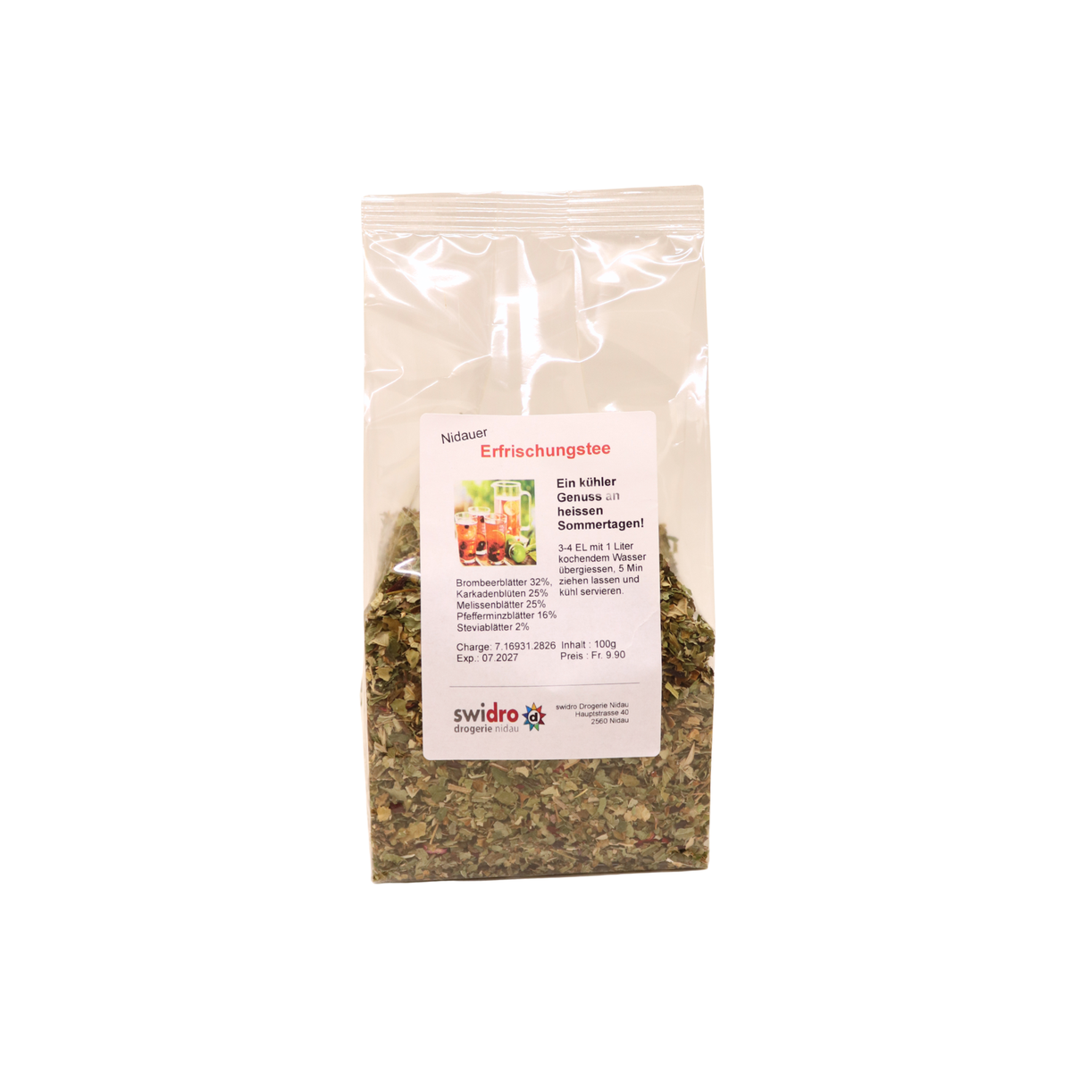 Haspe Nidauer-Erfrischungstee 100g